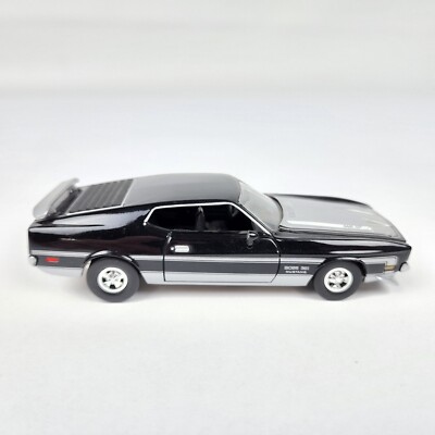 Johnny Lightning 1971 Ford Mustang Boss 351 Black Magmas Series 1:43 Scale loose