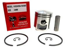 NEW PISTON KIT FITS HUSQVARNA 150BT, 350BT BLOWER, 44MM, PART #  502849601