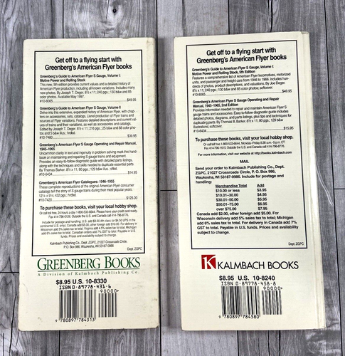 Greenberg's Pocket Price Guides (2) 1997 und 1999 American Flyer Spur S - Bild 2 von 10