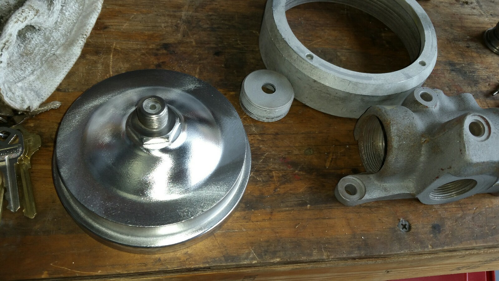 ROLLS ROYCE ACCUMULATOR AND VALVE ☆ I REBUILD YOUR UNIT, YOU SEND ME "YOUR" UNIT