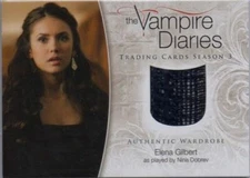 Nina Dobrev Cryptozoic Vampire Diaries Season 3 M-22 As Elena Memorabilia Relic