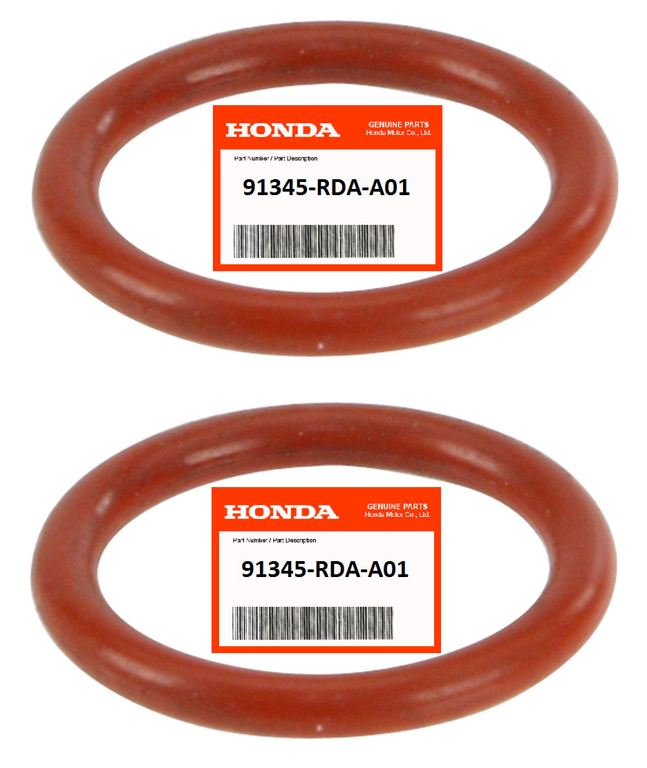 Set of 2 Genuine FOR Honda Power Steering Pump O-Ring 91345-RDA-A01 | eBay