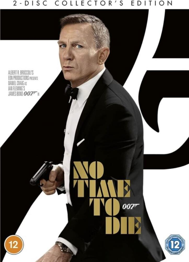 No Time To Die DVD (2021) New FREE SHIPPING