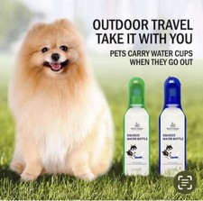 Portable Outdoor Pet Puppy Cat Dog Water Bottle Travel Cup Drinking Bowl Feeder