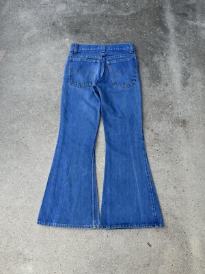 【珍品】70s VINTAGE LEVI'S 784 ビッグベル フレアデニム VINTAGE 70S LEVI'S 784 BELL BOTTOMS ORANGE TAB SIZE 27X27 | eBay