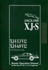Xjs Jaguar Shop Manual Repair Service Book V12 Xj-S 5.3 6.0 Workshop Operations (For: Jaguar)