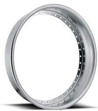 20x2.5 Outer Chrome Barrel Lip 40 Hole 3 Piece Wheel