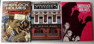 3 Bks! SHERLOCK HOLMES'S LONDON; SHERLOCK HOLMES SCRAPBOOK; FILMS OF SHERLOCK 33