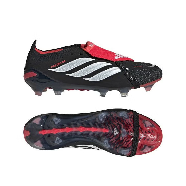 adidas Soccer Cleats PREDATOR ELITE FT FG Core Black IMMORTAL DNA PACK 2026 thumbnail 11