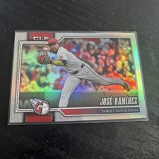 2026 Topps Series 1 Jose Ramirez Rainbow Foil Guardians