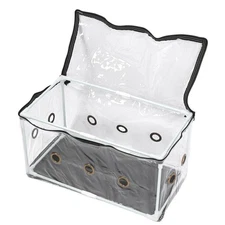 Still Air Box Mushroom Mycology Fume Hood Propagation Station PVC Clear Mushroom