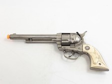 Vintage 1950s Hubley Cowboy Cap Revolver Diecast Toy, Tested Works, GR8