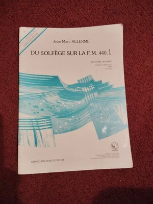 Livre "Du Solfège Sur La F.M. 440.1" - Photo 1/2