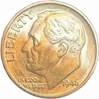90% Silver -1946 Roosevelt Dime Choice to Gem Uncirculated