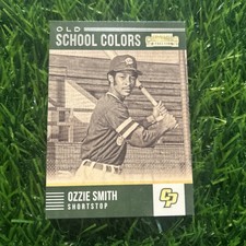 2015 Panini Contenders Old School Colors Ozzie Smith #44 HOF A90
