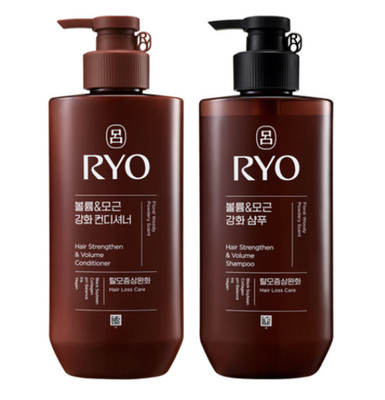 Ryo Heukwoon Shampoo Conditioner Volume Hair Root Strengthen Hair Loss Relief