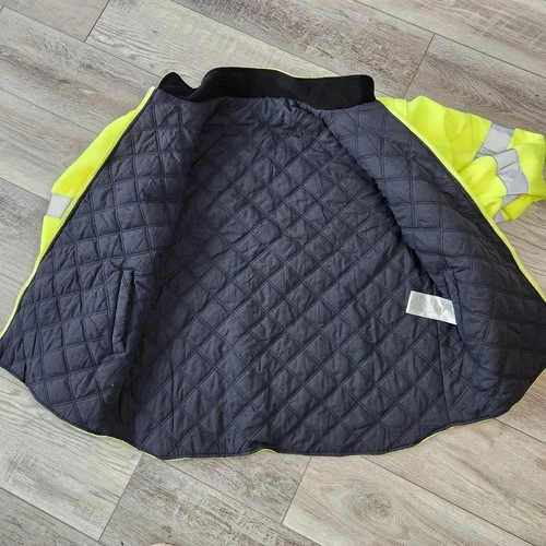 Portwest S427 Hi-Vis Breathable 7-in-1 Traffic Jacket / Vest Waterproof XL image 8