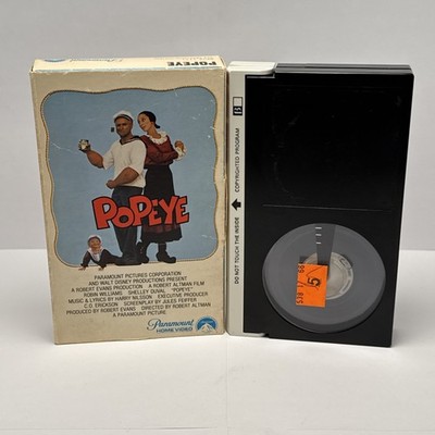 Popeye Betamax Beta Robin Williams Shelly Duval