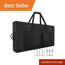 CSOKRE 51x5.9x29.5-Inch Heavy Duty DJ Facade Booth Carrying Bag