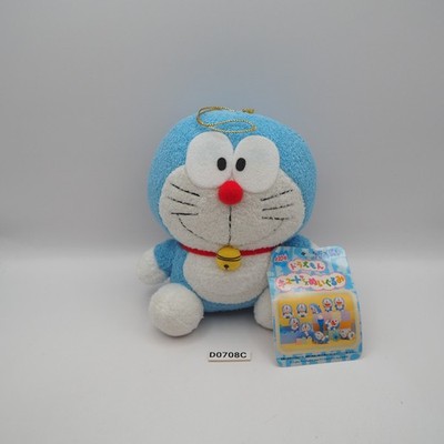D0708C Doraemon Cute Size 2005 Plush 5.5'' Stuffed TAG Toy Doll Japan