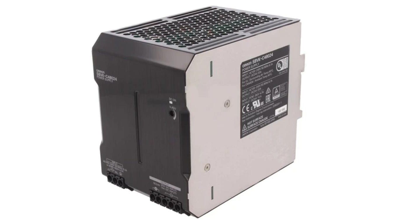 Switching Power Supply for DIN 480W 24VDC 20A S8VK-C48024 Rail