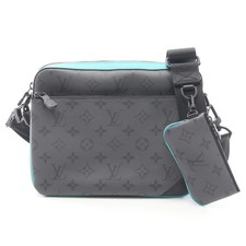 LOUIS VUITTON Trio Messenger Monogram Eclipse Reverse Shoulder Bag PVC #RC1454