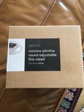 Astro- Minima Slimline Round Adjustable Fire-Rated Downlight