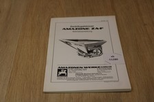 Amazone Zentrifugalstreuer ZA-F Bedienungsanleitung DB492  1989 xb11280