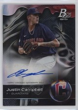 2023 Bowman Platinum Top Prospects Auto Justin Campbell #TOP-31 Auto 12b9
