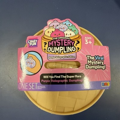 Crazy Fun 5BELOW Mystery Squishy Dumpling Sealed Purple Holographic New Box