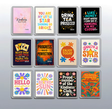 Motivational Saying Fridge Magnet – Daily Inspiration Home Accessory