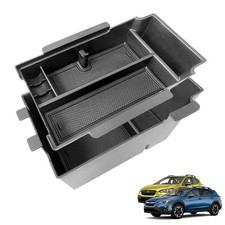 2024 2025 2026 Crosstrek Center Console Organizer Tray for 2024 2025 24 black