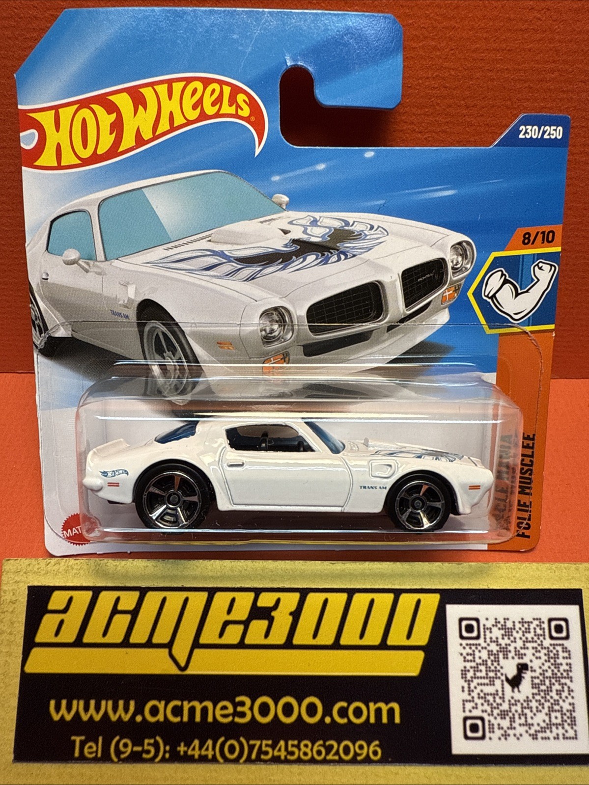 2025 Hot Wheels 73 PONTIAC FIREBIRD TRANS AM - MUSCLE MANIA 8/10 - 230/250 JBB41