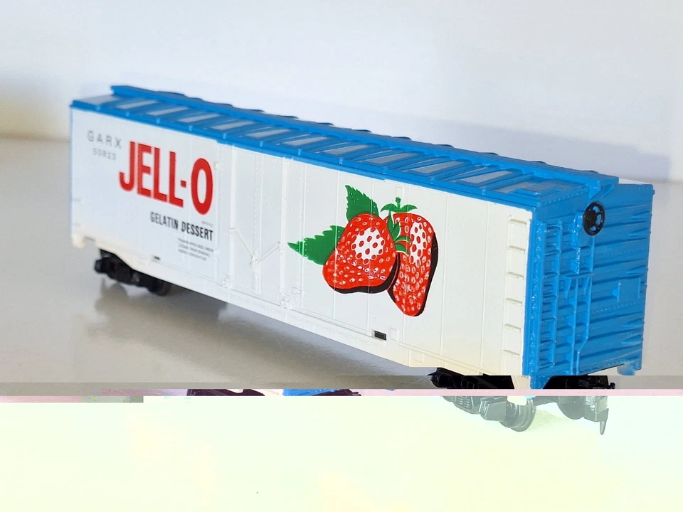 Tyco 365A 50' Jello Boxcar Wagon. V/good cond. Boxed. HO scale - Image 3 of 4