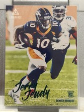 2020 Panini Chronicles - Luminance Update Rookies Teal #205 Jerry Jeudy (RC)