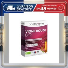 Santarome Bio Vigne Rouge Bio 20 Ampoules Jambes Légères