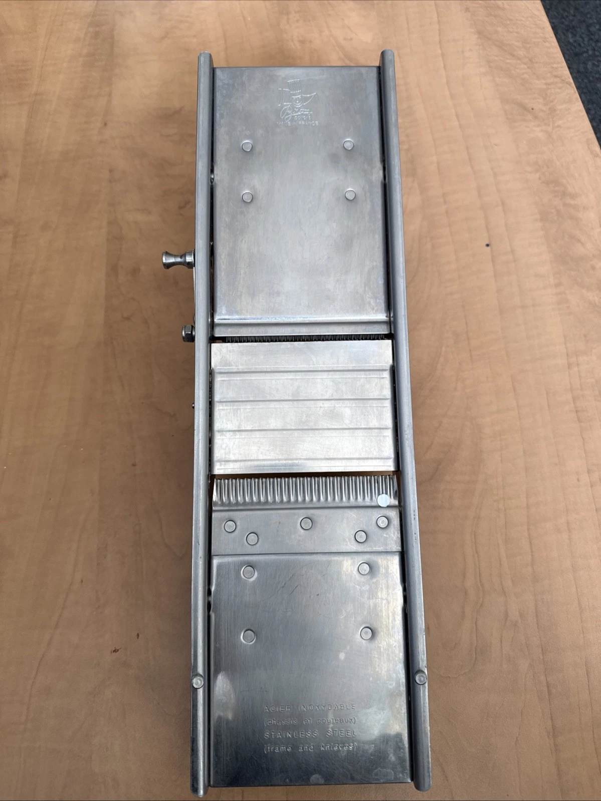 VTG BRON COUCKE Mandoline BODY ONLY Stainless Steel Professional Grade France