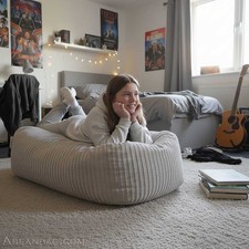 Corduroy Bean Bag Bed