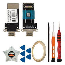 OEM iPad Pro 11 3rd Gen Charging Port Repair Kit A2301 A2459 A2460 Silver Tools