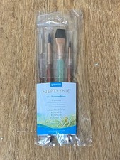 Princeton Neptune 4750 Series Watercolor Brush Set 0.75 inches, Multicolor