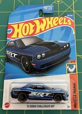 2022 HOT WHEELS ‘15 DODGE CHALLENGER SRT MUSCLE MANIA 6/10 DARK BLUE