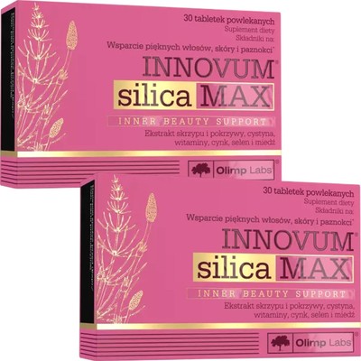 INNOVUM SILICA MAX - 30-240 Tabs - Für schöne Haare, gesunde Haut, starke Nägel