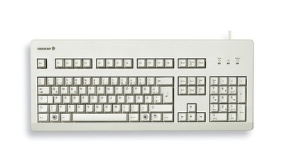 Cherry G80-3000LSCDE-0 CHERRY TAS G80-3000 Corded DE-Layout hellgrau BLUE SWITCH