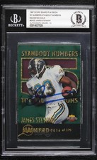 BAS 1997 Score Board Playbook Magnified Gold James Stewart BGS Authentic 3c7