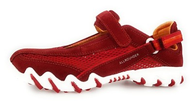 Allrounder by Mephisto Niro Damenschuhe Halbschuhe Slipper Rot Freizeit