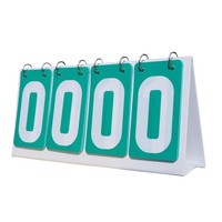 Sport Anzeigetafel Tischplatte Score Flipper Wasserdichte Anzeigetafel 4 Ziffern