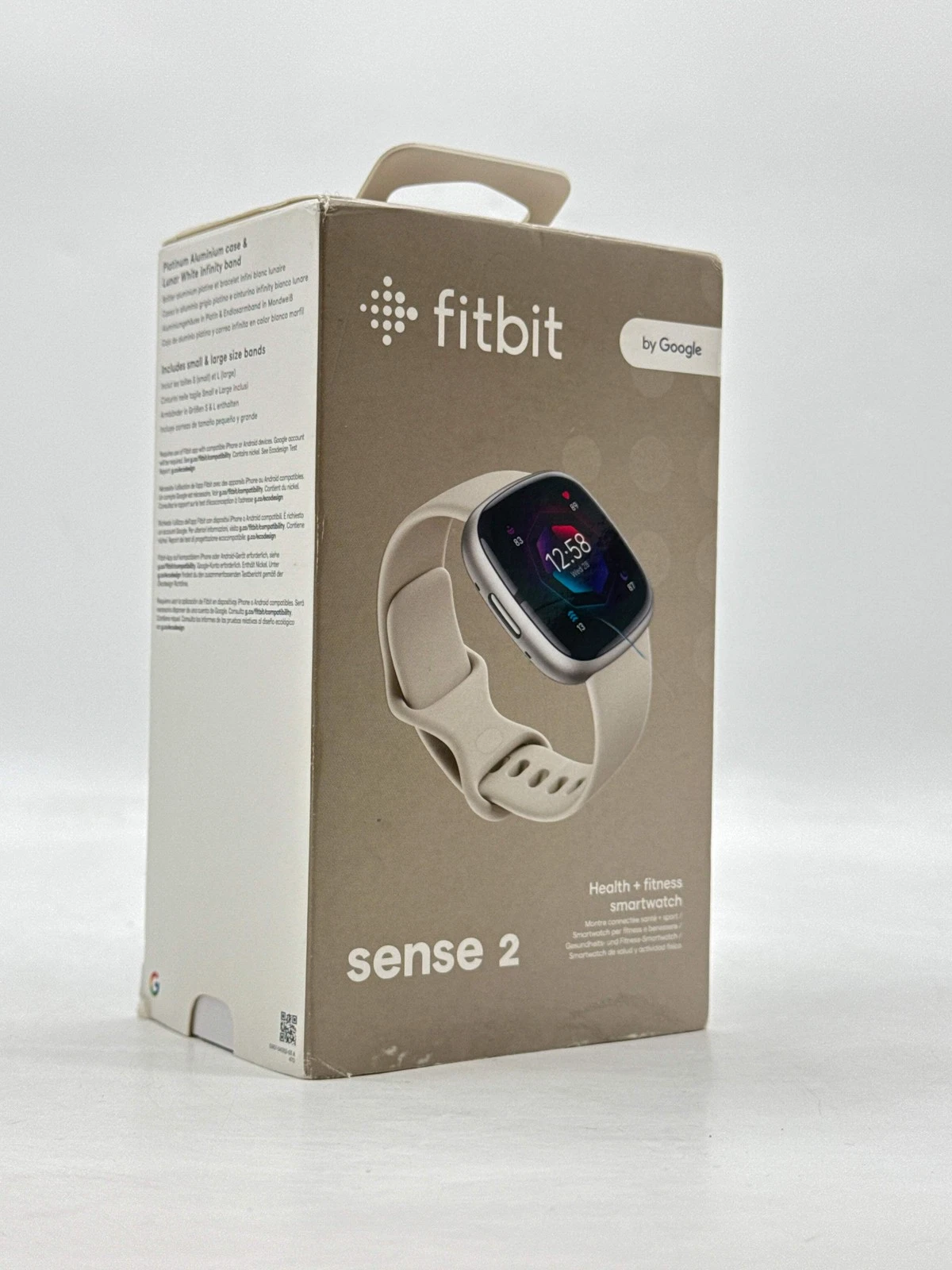 New Fitbit Sense 2 Fitness Health Tracker FB521SRWT-US Lunar White
Opens in a new window or tab
