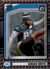 2024 Donruss #365 Ainias Smith Optic Rated Rookies Preview Football Emoji