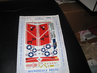 F-14As VF-31 & Pacific Missile Test Center by Microscale Decals in 1 /48 scale