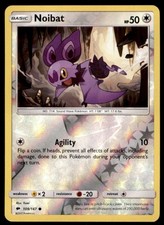 Noibat 109/147 Common Burning Shadows Pokemon Reverse Holo Lightly Played